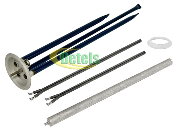 Комплект для ремонту бойлера Electrolux, Zanussi, Thermex, Quartz із сухими тенами (d92mm 2000W) Комплект для ремонту бойлера Electrolux, Zanussi, Thermex, Quartz із сухими тенами (d92mm 2000W)